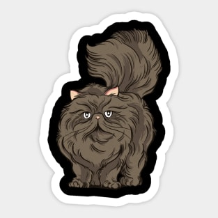 Persian cat - fluffy & beautifull - Gift idea for cat fans Sticker